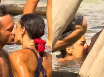 Survivor 5: Ασυγκράτητοι Μυριέλλα και Κατσαούνης – Αντάλλαξαν τα πρώτα τους φιλιά – Survivor